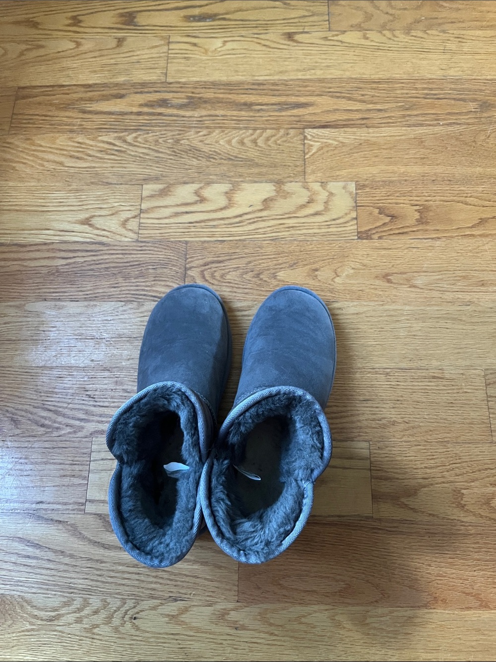UGG women’s gray ankle boots